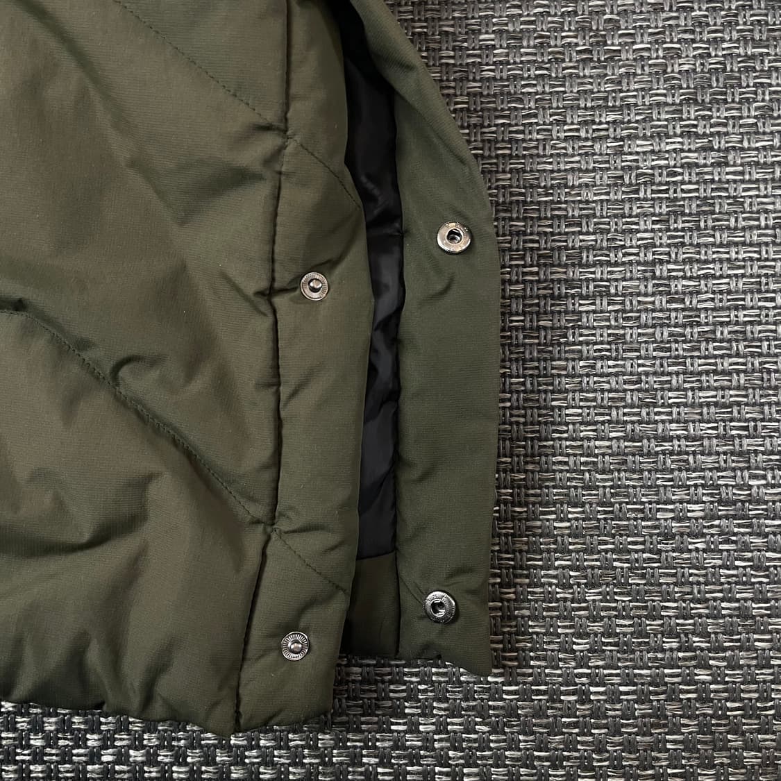 푸마 카키 롱패딩 L 상품이미지5