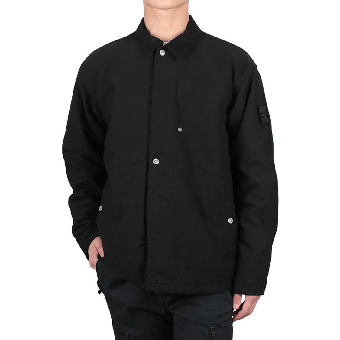 스톤아일랜드 쉐도우 프로젝트 코치 재킷 블랙 (size XXL+새상품) 상품이미지1