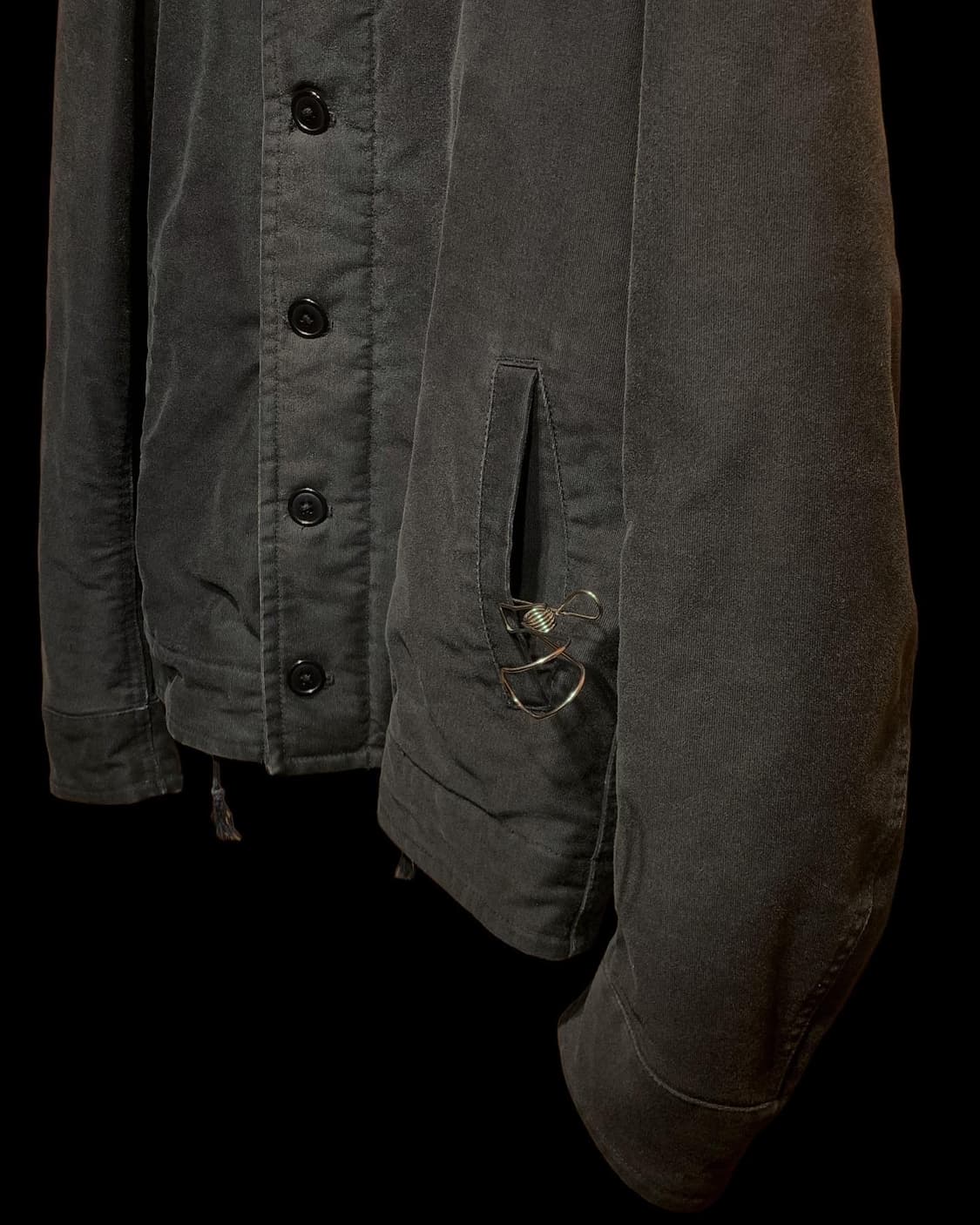 WACKOMARIA 코튼 스컬 프린팅 덱자켓 상품이미지5