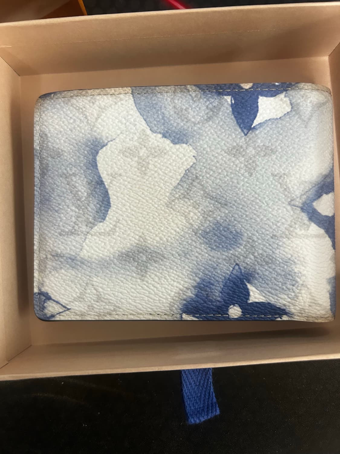 루이비통 한정판 블루워터 반지갑 상품이미지2