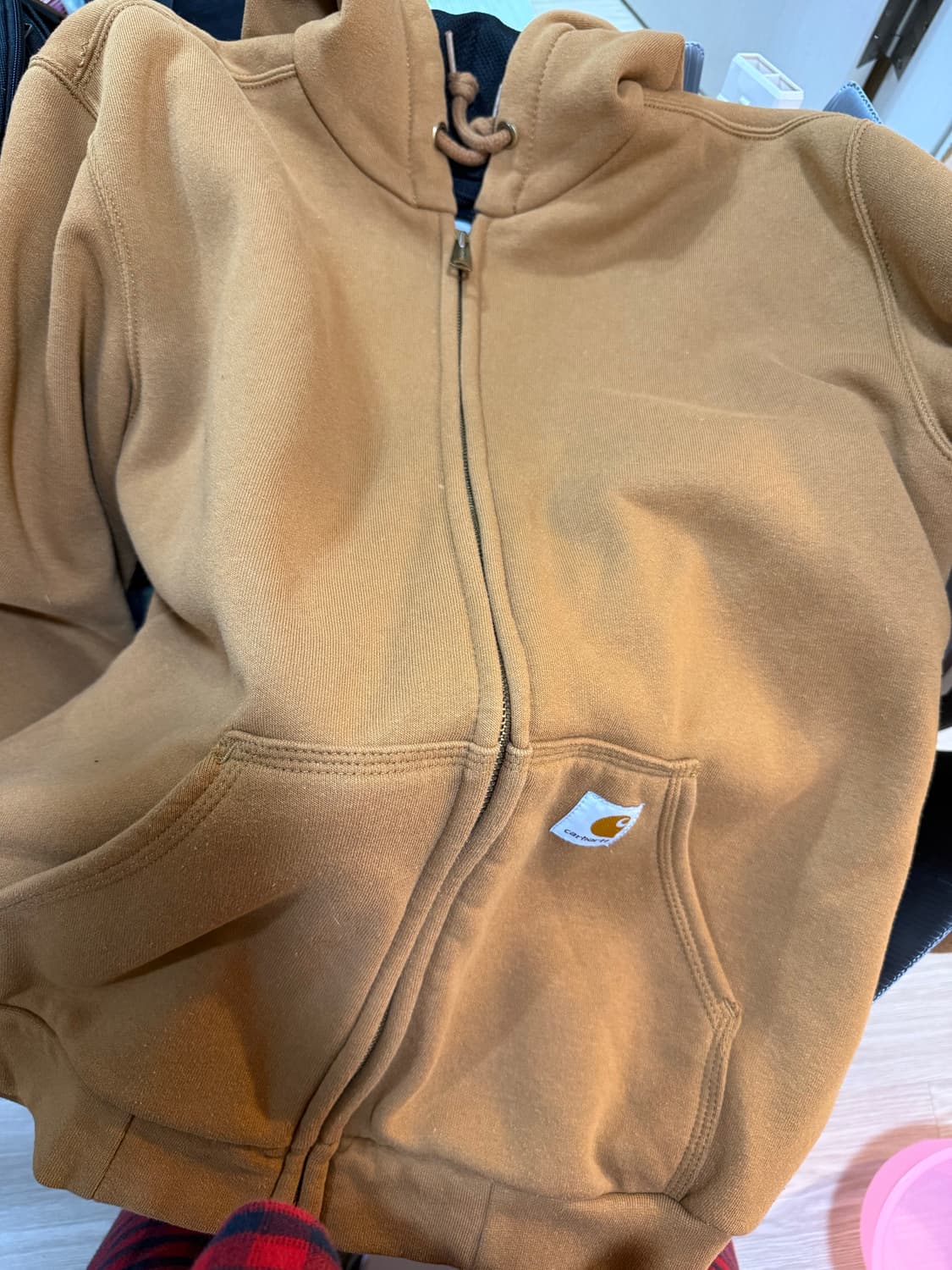 칼하트 후드집업S 상품이미지1