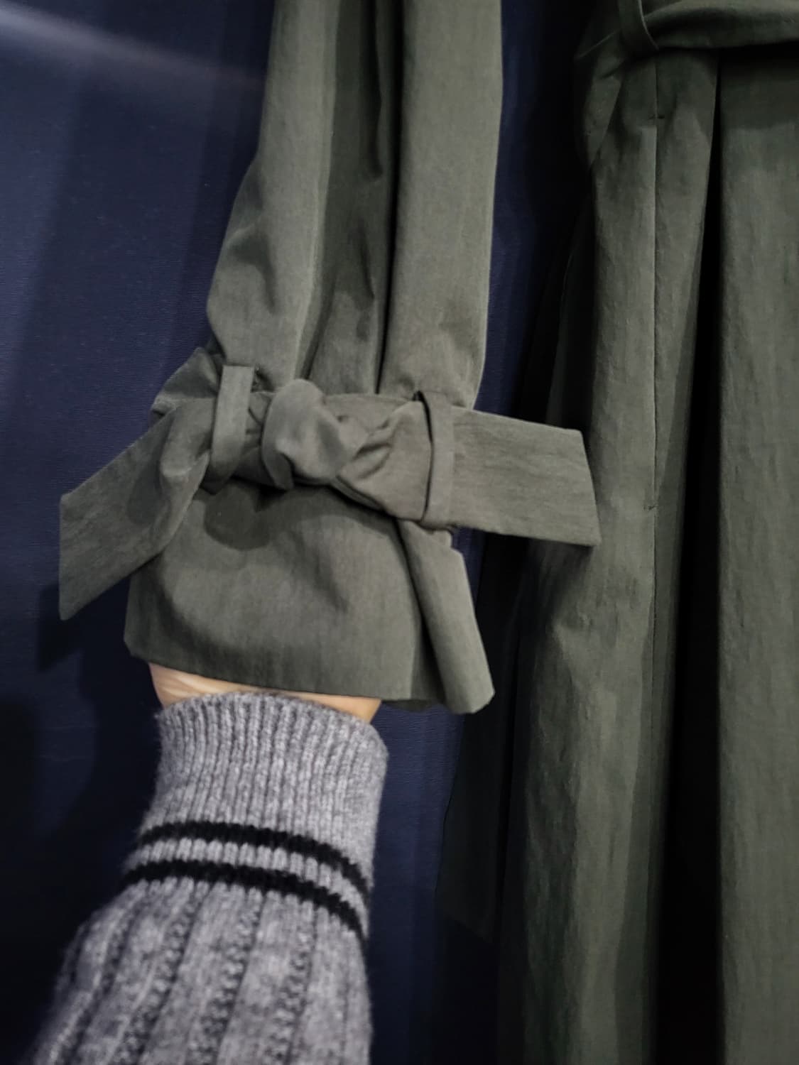 메종드이네스 벨트 롱원피스 자켓 상품이미지3