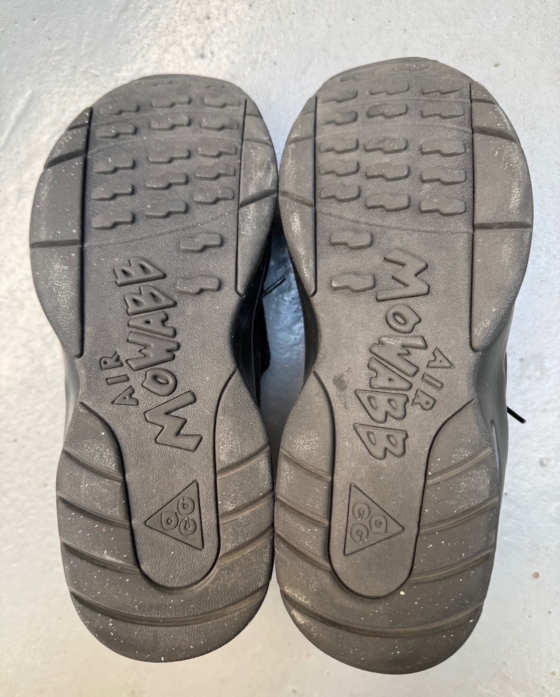 나이키 x 꼼데가르송 옴므 플러스 에어 모와브 블랙 CDG x NIKE  상품이미지8