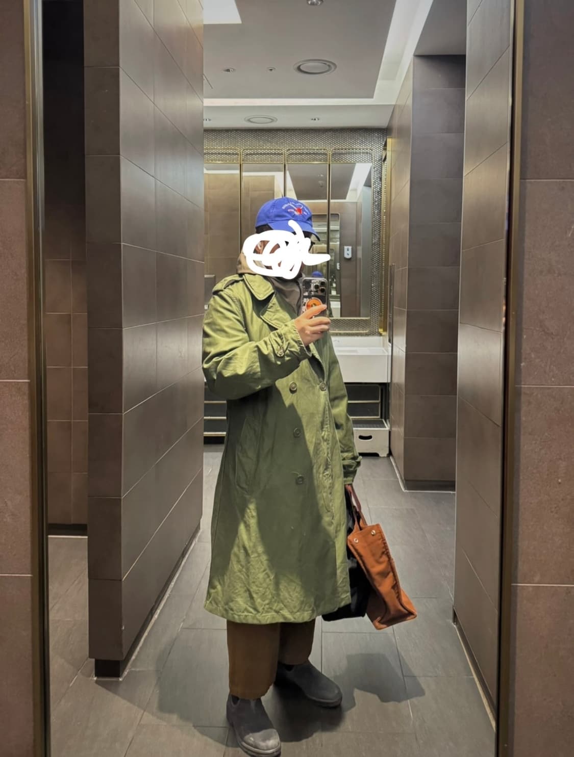 (105)미군 장교 트렌치 코트 OG-107 상품이미지3