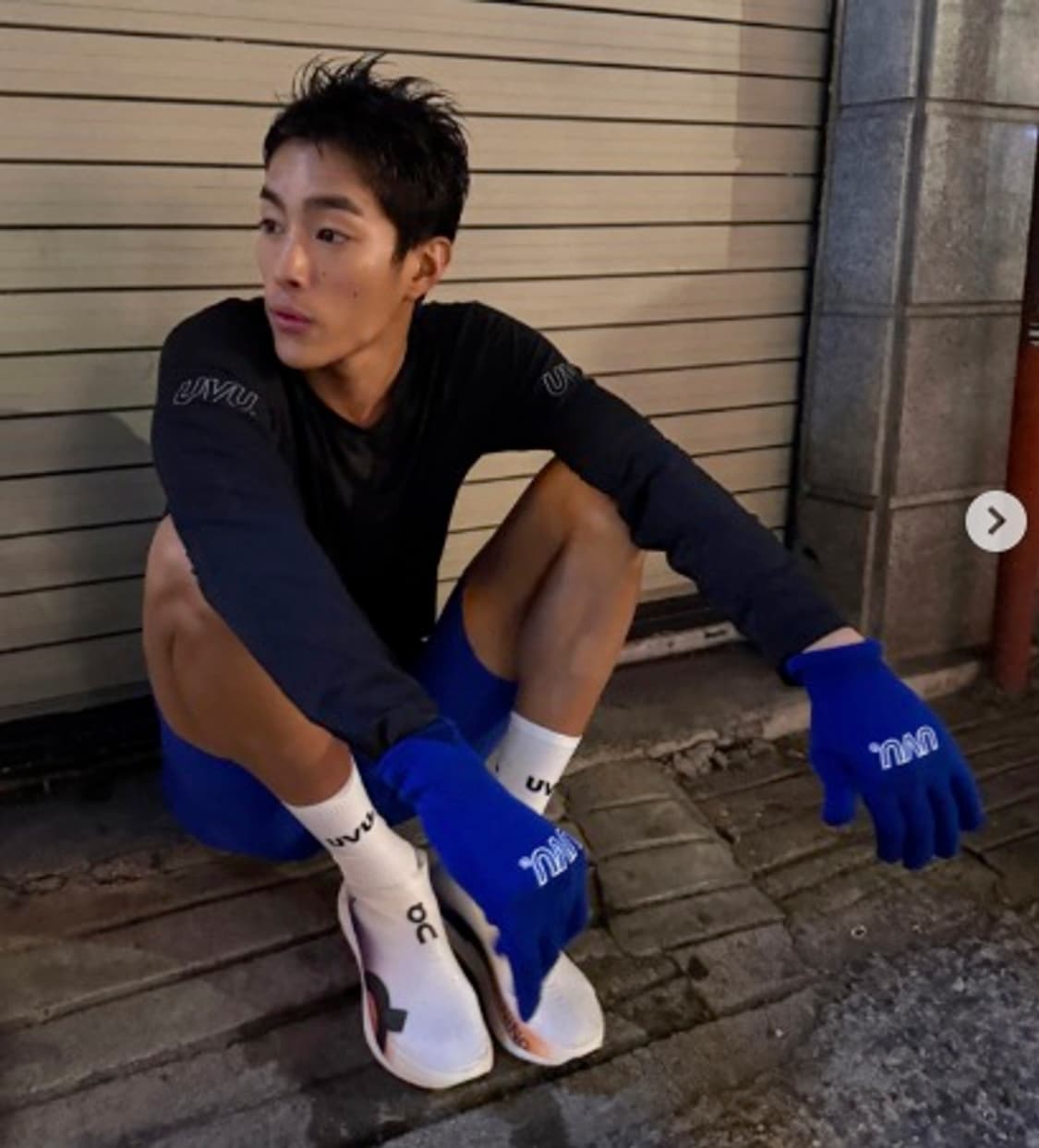 UVU 러닝 장갑 퍼플 상품이미지2