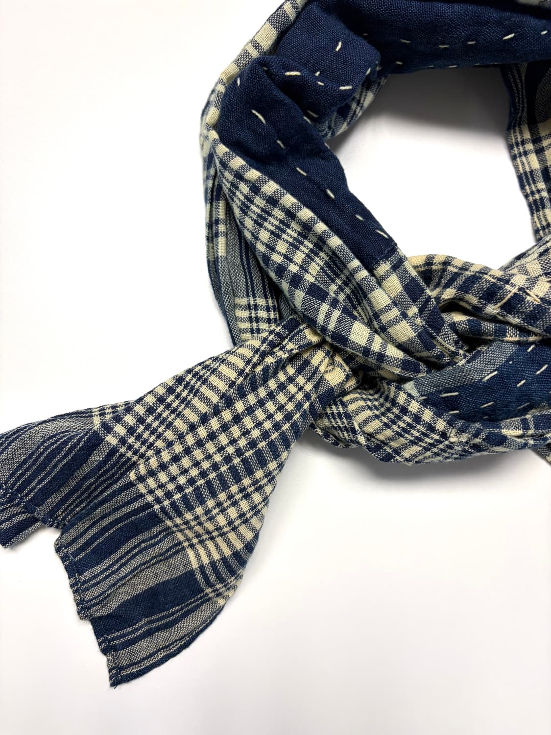 더블알엘 (RRL) 인디고 빈티지 코튼 머플러 상품이미지2