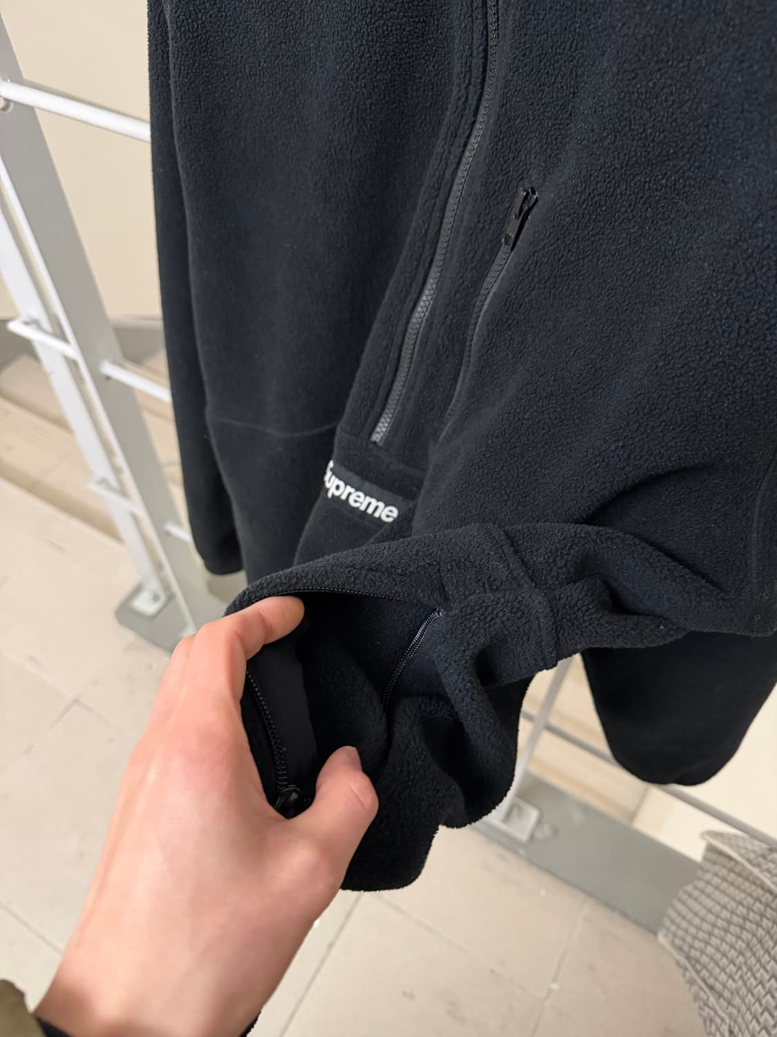 슈프림 [정품] 폴라텍 (시세 60만) 후리스 박스 로고 아노락 L 상품이미지7