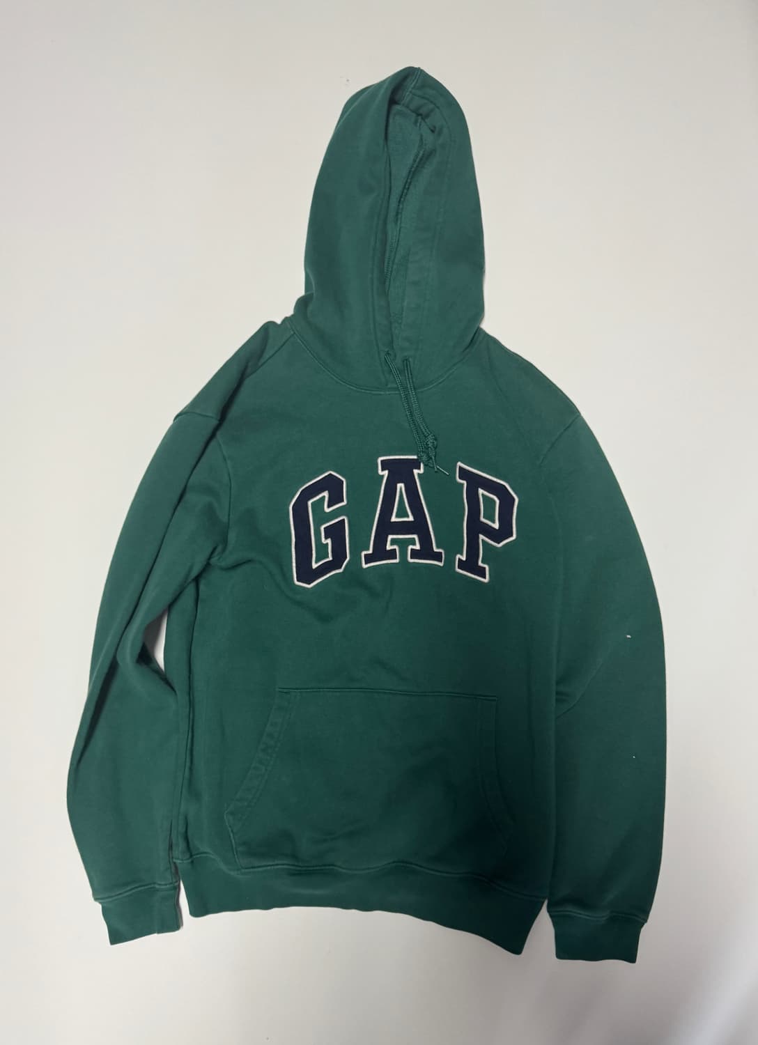 여성 GAP 갭 스펠아웃 빅 로고 기모 후드티 S 상품이미지1