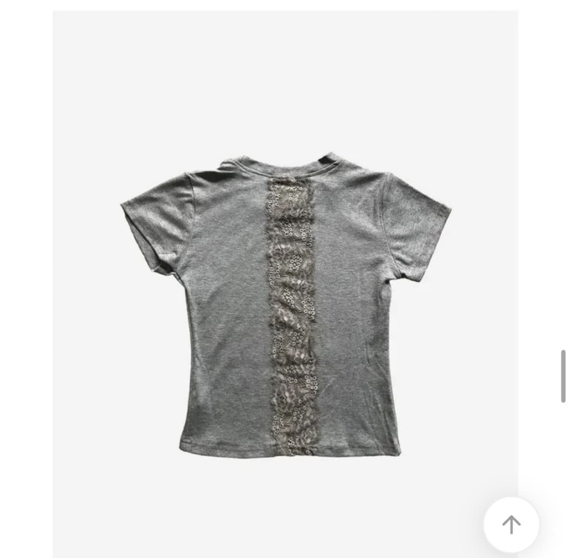 이은 Back Lace Tee 레이스티 상품이미지4