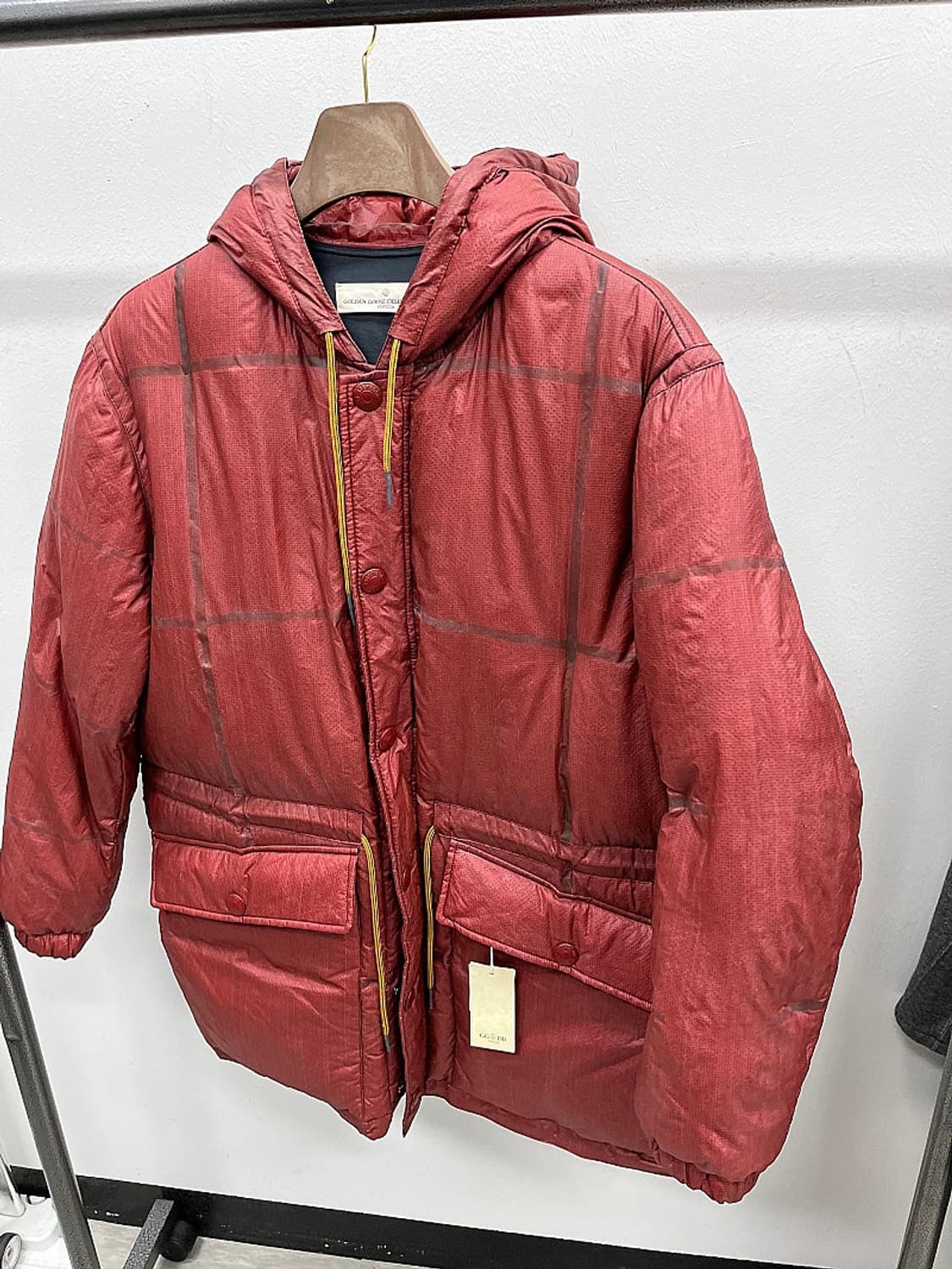 95-100) 골든구스 나일론 스트링 다운패딩 상품이미지1