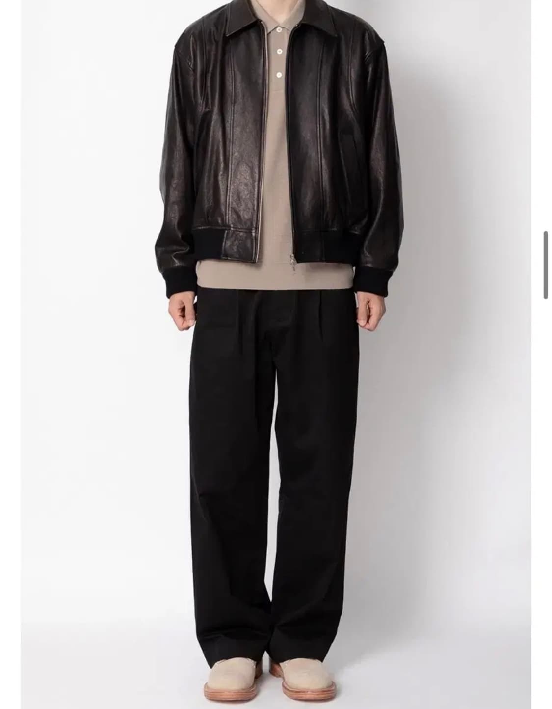 홀리선 레더자켓 L 상품이미지1