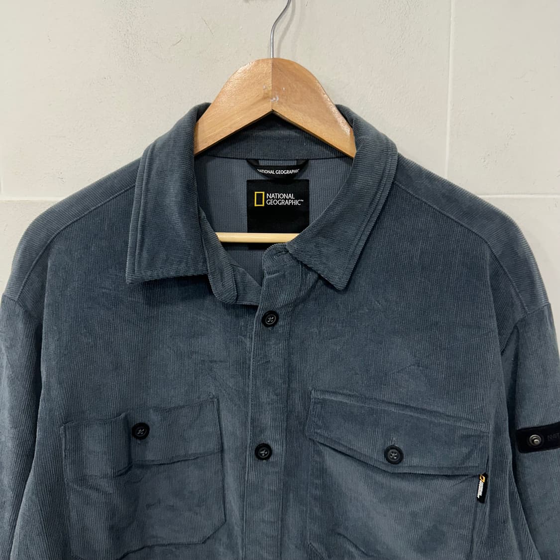 네셔널지오그래픽 코듀로이 셔츠 상품이미지2