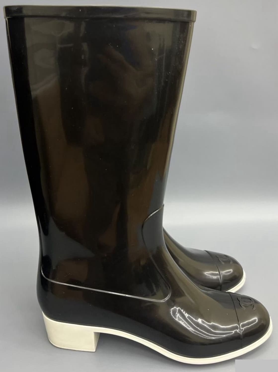 CHANEL 샤넬 레인부츠(38 사이즈)-헤외발송 상품이미지2