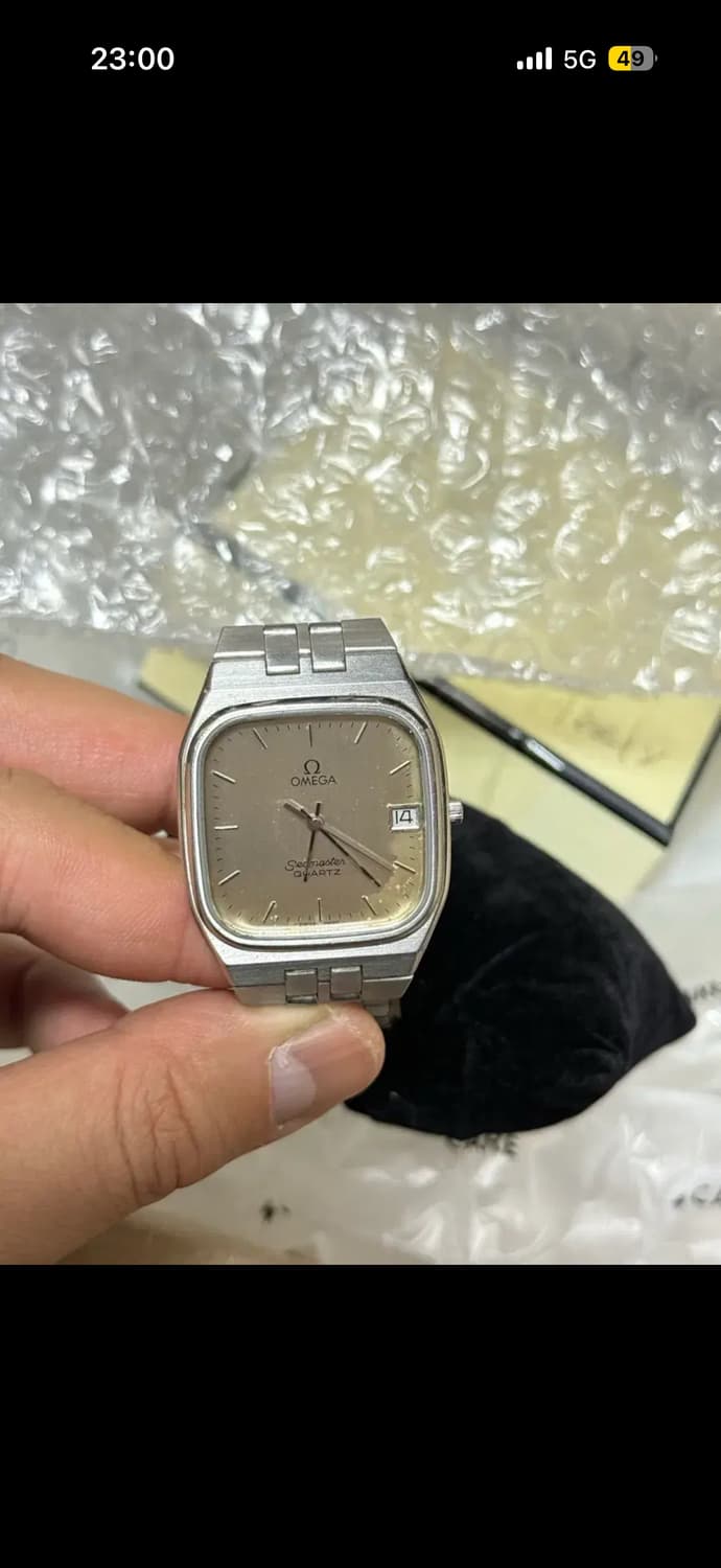 오메가 씨마스터 쿼츠 빈티지 시계 상품이미지1