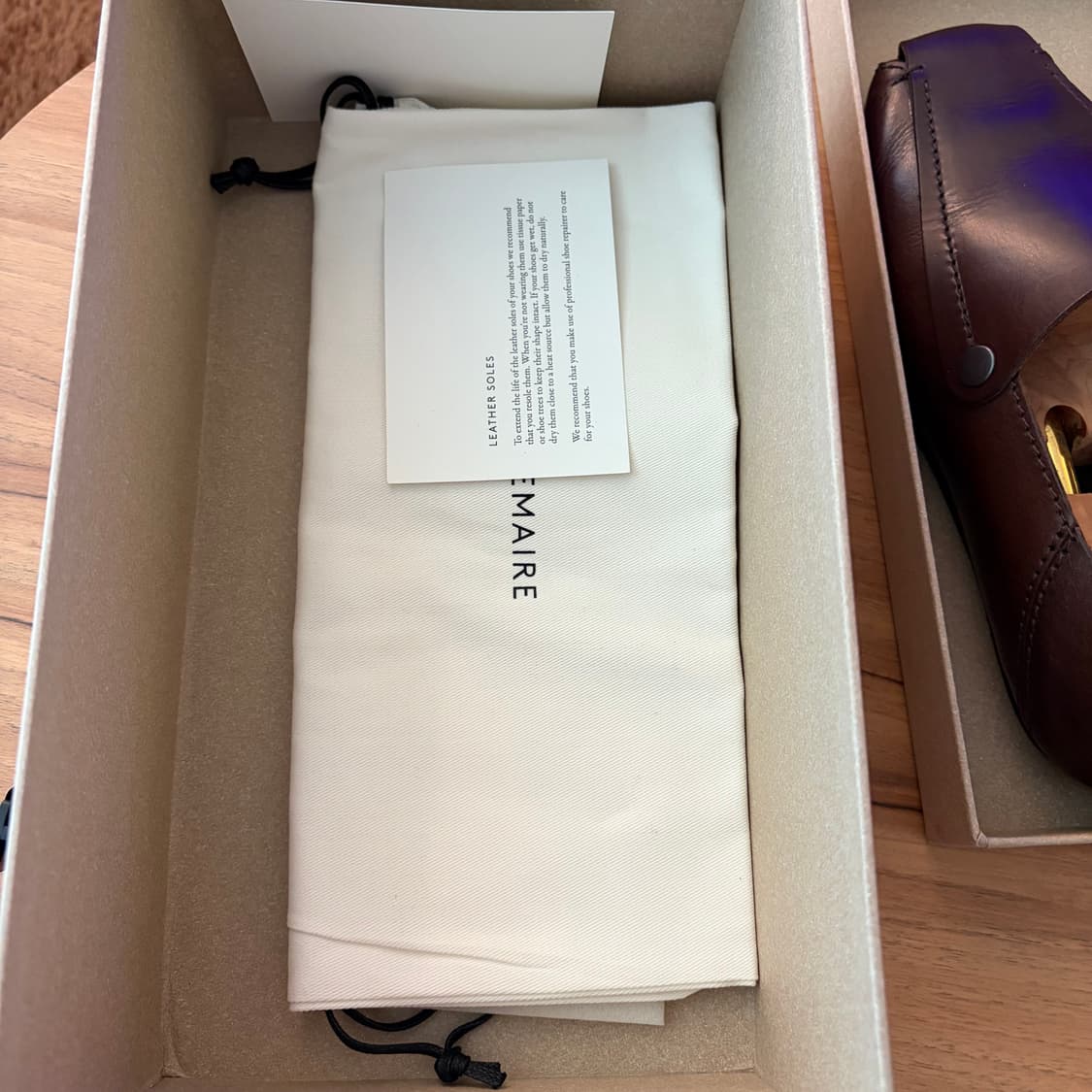 르메르 폴디드 뮬 / 다크브라운 40사이즈 상품이미지6