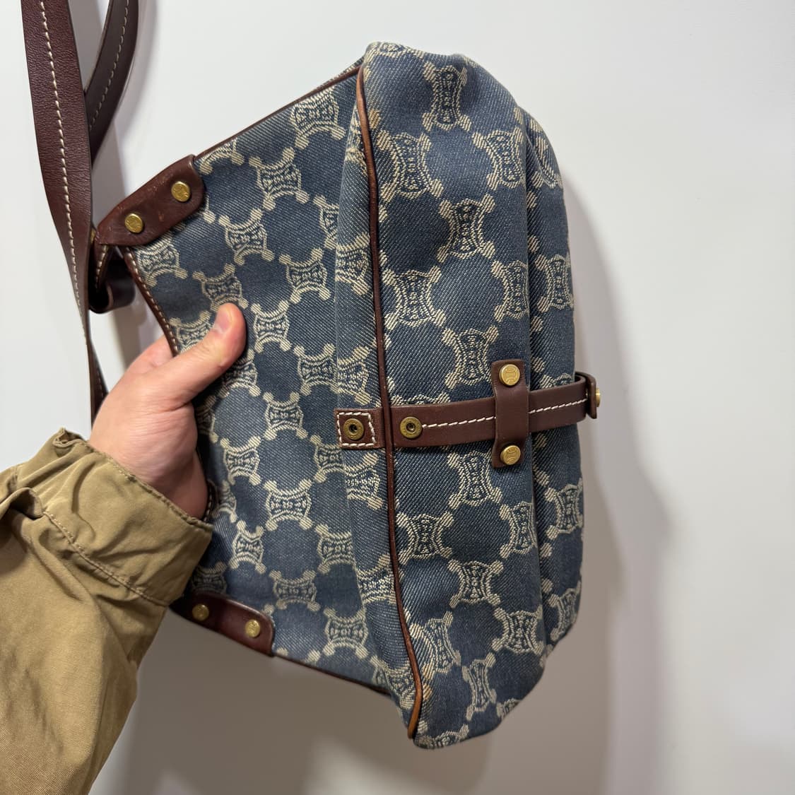 셀린느 빈티지 데님 가방 상품이미지4