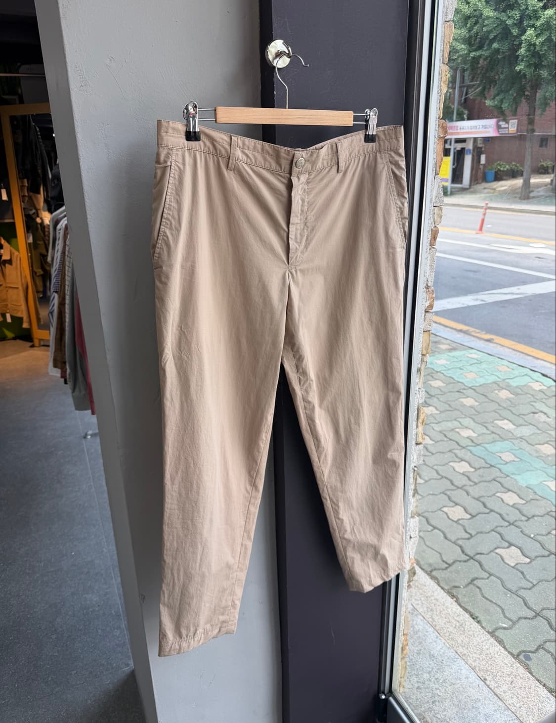 52/ 질샌더 나일론 클래식 팬츠 상품이미지3