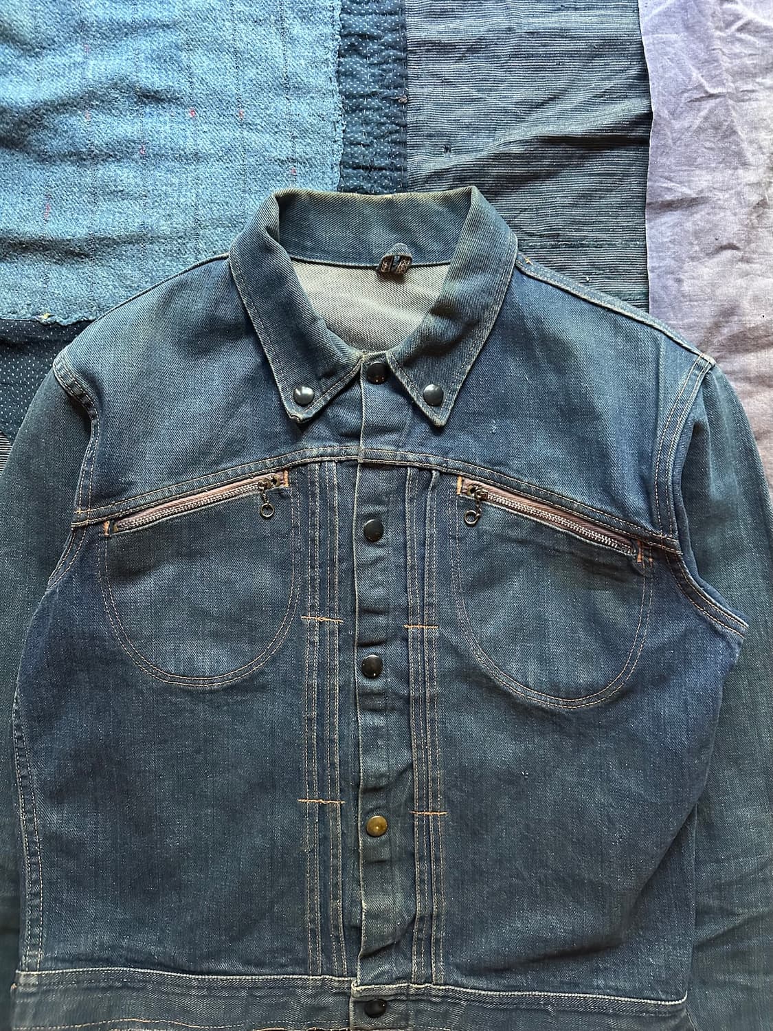 60s USA Sears 빈티지 시어스 2세대 데님 자켓 rrl 상품이미지4