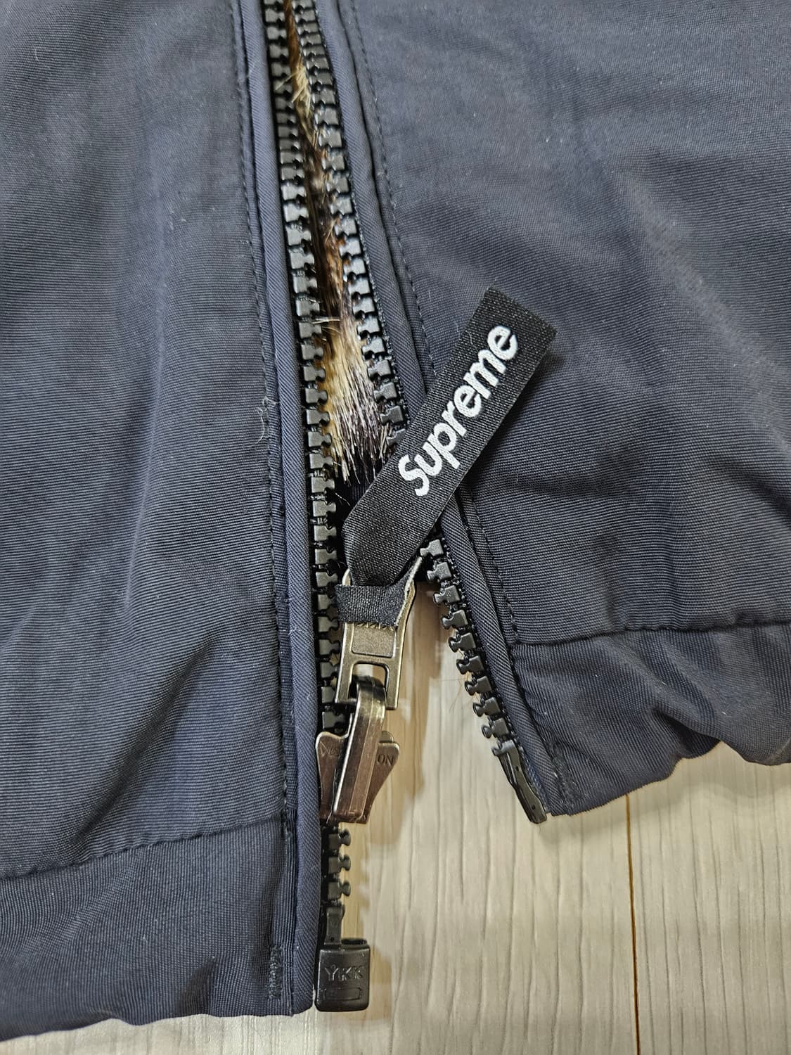 슈프림 포우 퍼 리버시블 후드 트랙 자켓 L사이즈 상품이미지8