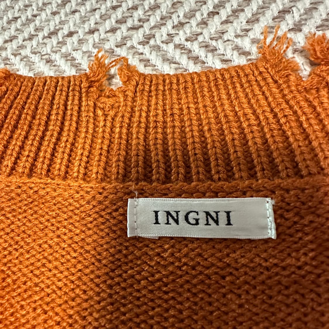 INGNI japan vintage woman knit vest 상품이미지3