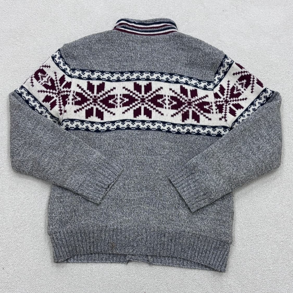 XL 버팔로 노르딕 니트 가디건 0323E 상품이미지2