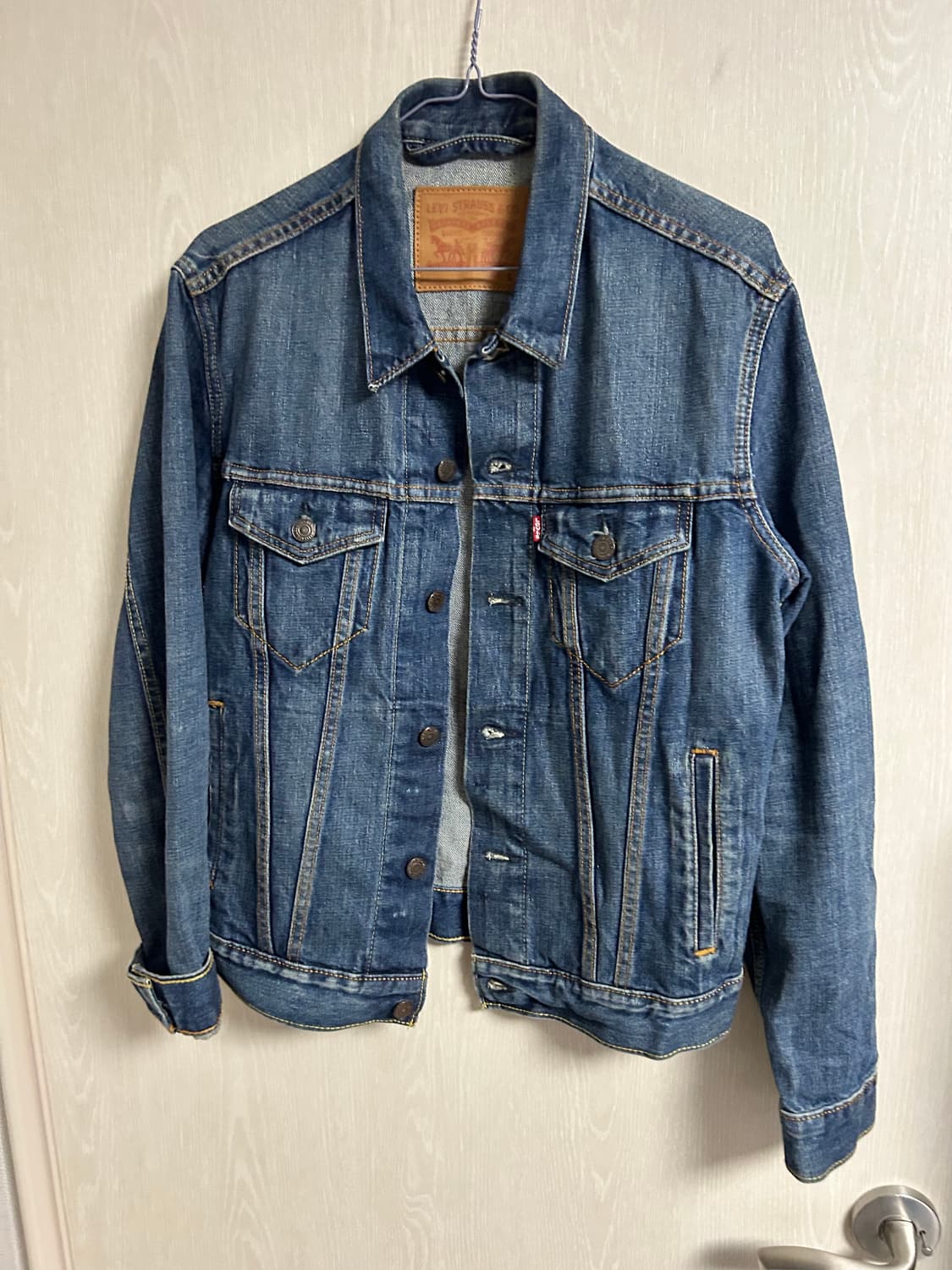 리바이스 청자켓 S사이즈 팜 상품이미지1