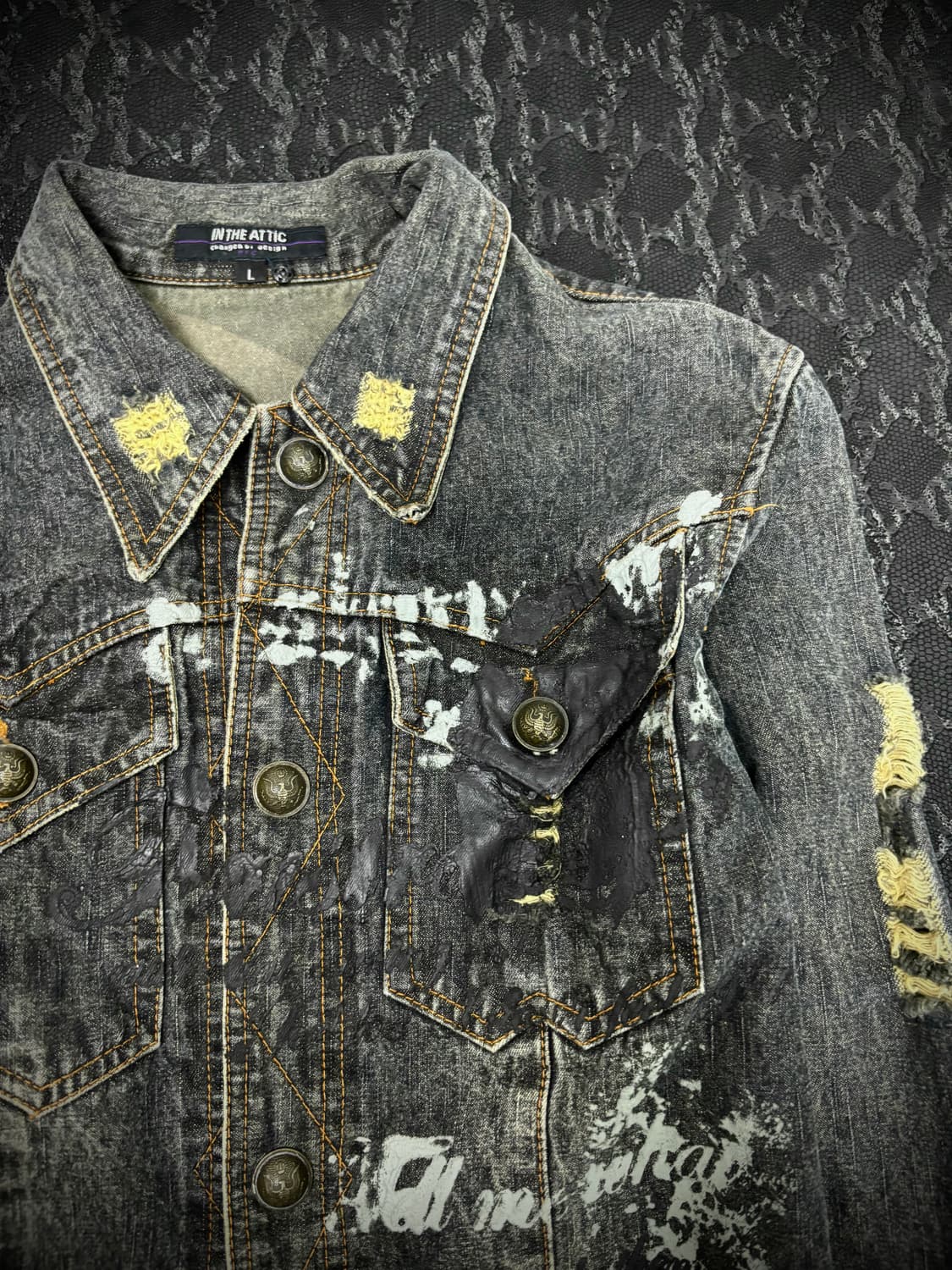 00’s Archive V-Kei Print Jacket 상품이미지5