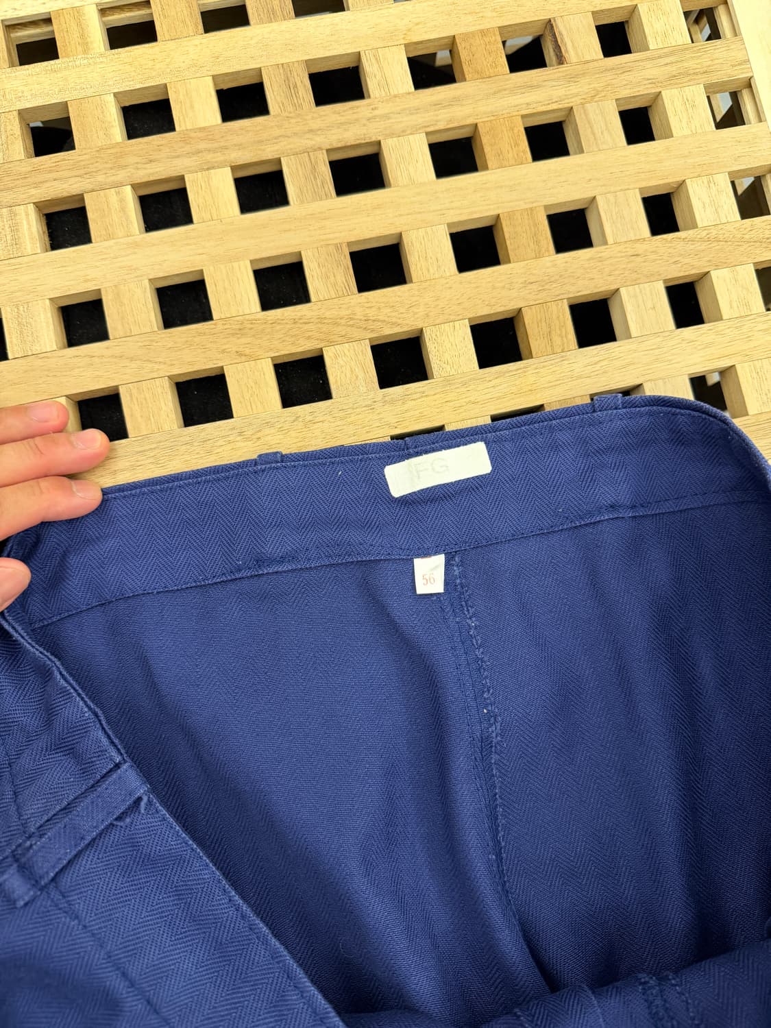 70s DISTRESSED FRENCH HBT 헤링본트윌 프렌치워크팬츠 상품이미지8