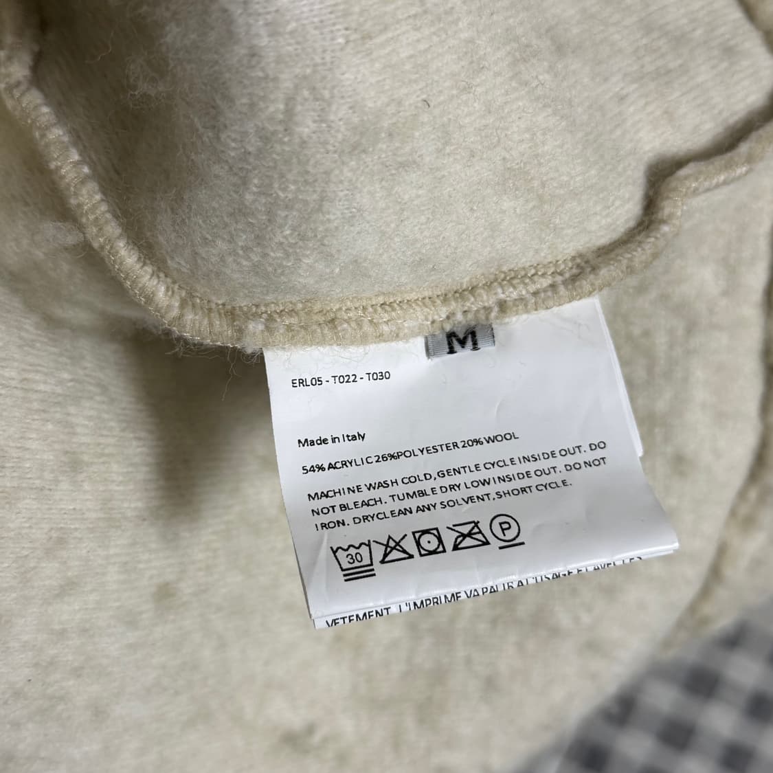 (M) ERL 이알엘 플리스 하프 집업  상품이미지5