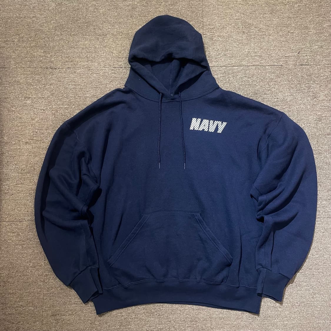 (XL) USA Soffe NAVY 밀리터리 미해군 후드티 상품이미지1