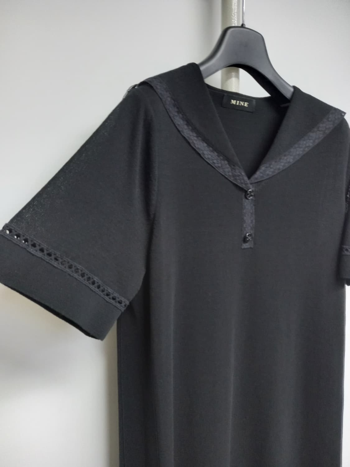 마인 MINE 춘하 레이온 니트 맥시 롱 원피스 F 33-66 상품이미지4