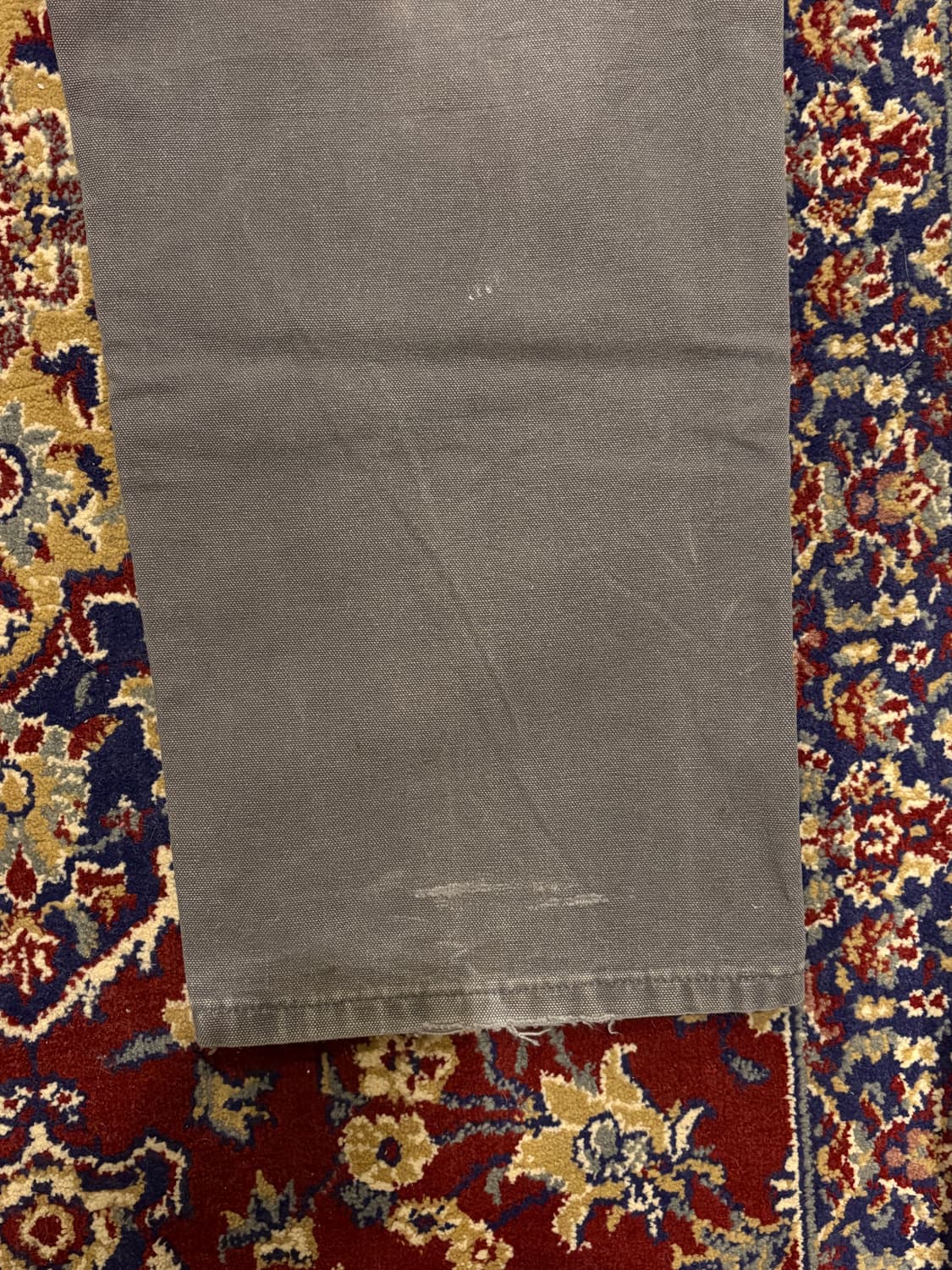 [B136] 빈티지 칼하트 더블니 그레이 차콜 썩블니 덩가리핏 32x30 상품이미지7