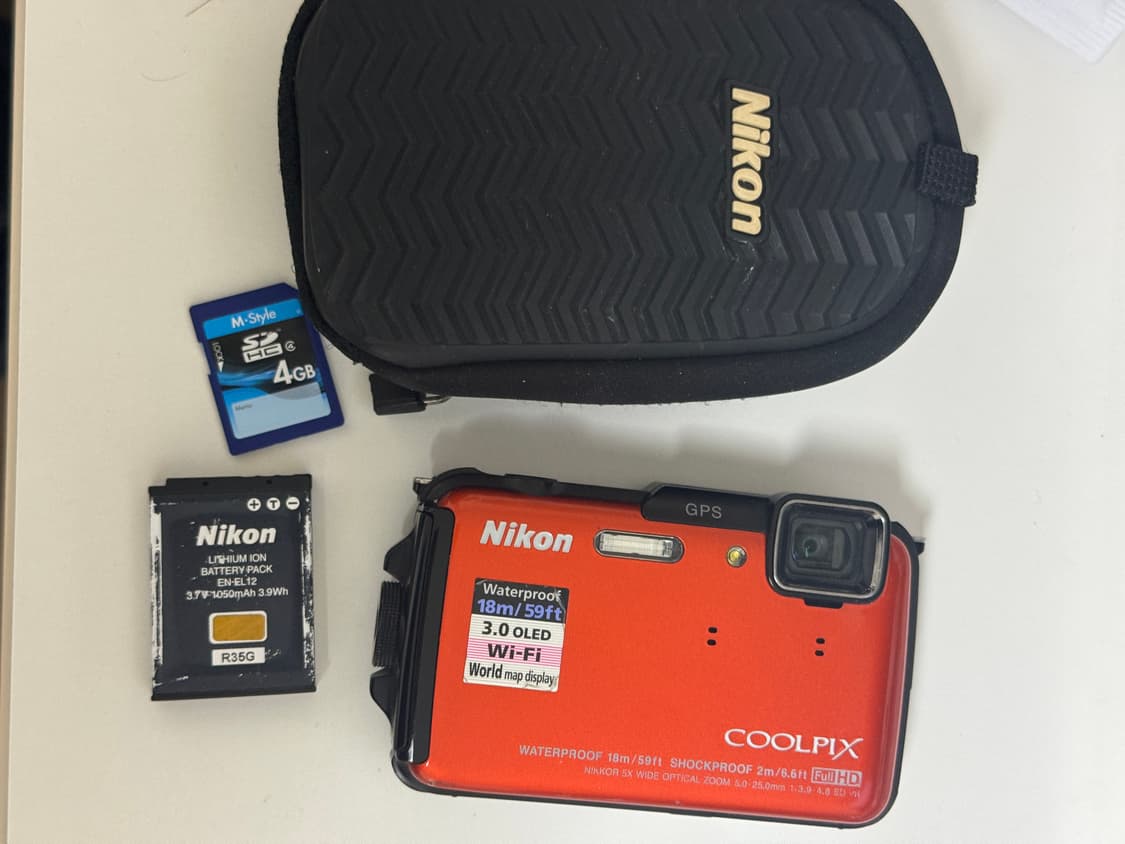 한글지원) 니콘 쿨픽스 aw110(aw100) 상품이미지1