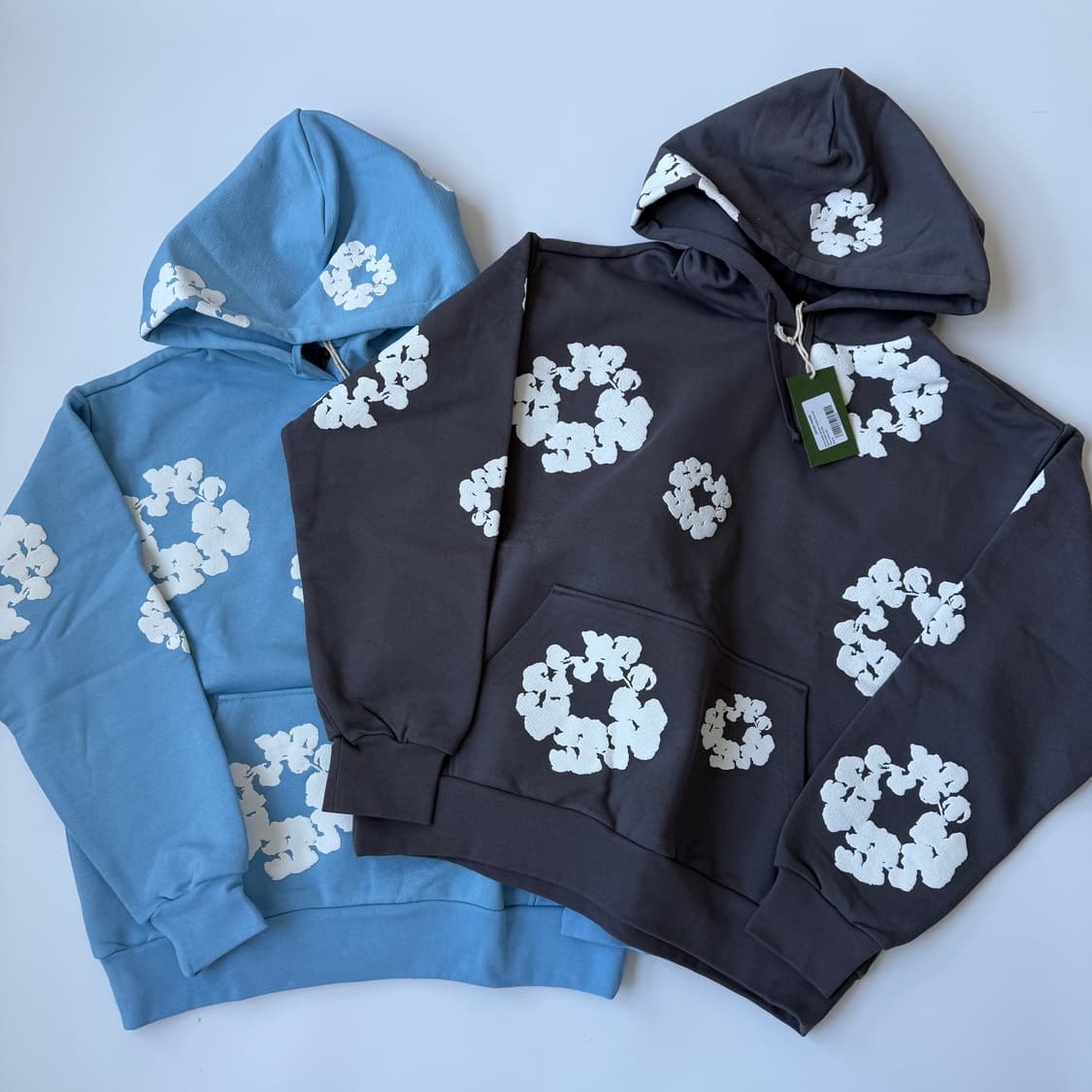 데님티어스 코튼 리스 후드 상품이미지1