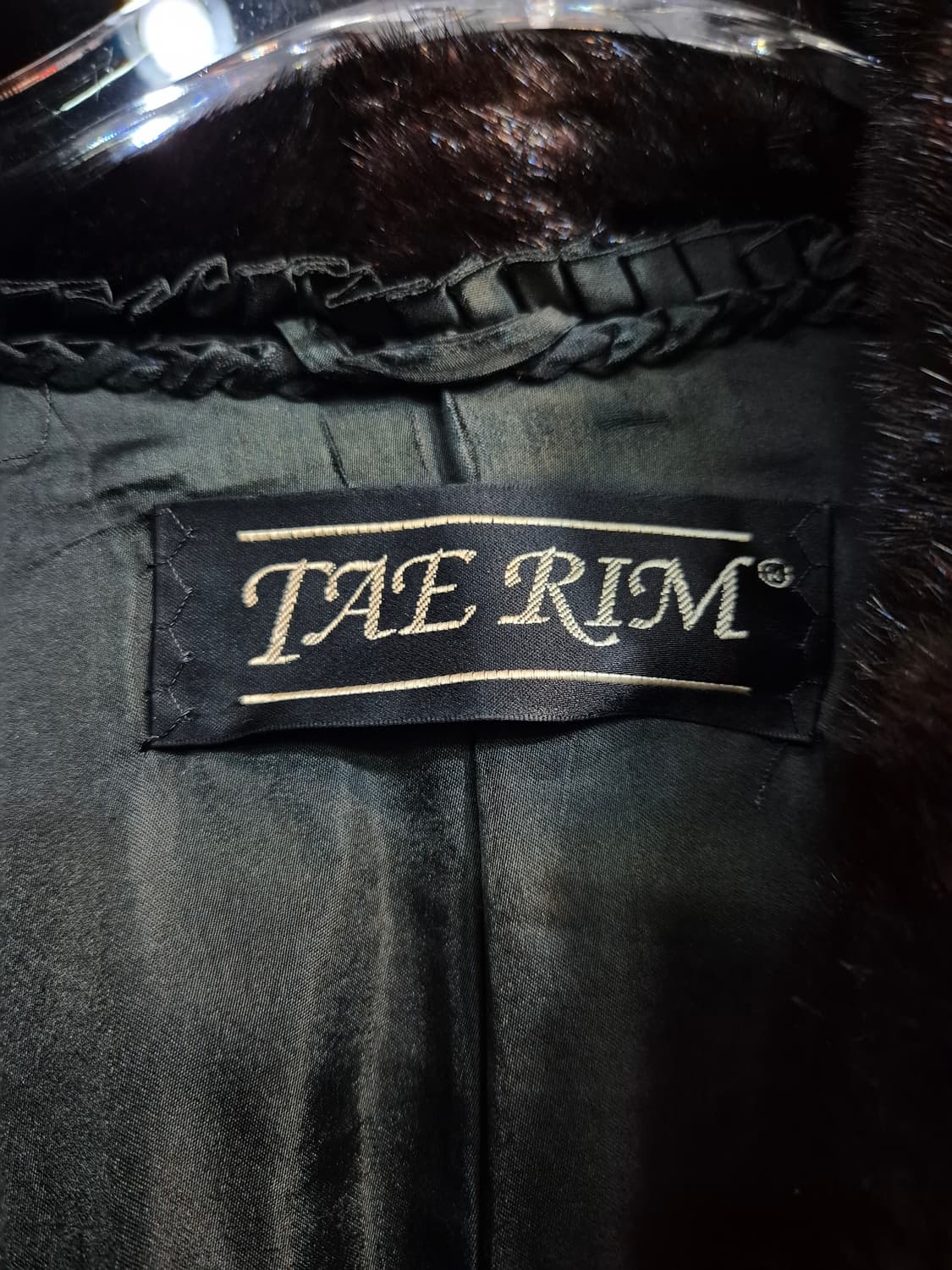 태림 멀티컬러 밍크 코트 55 66  77 상품이미지8