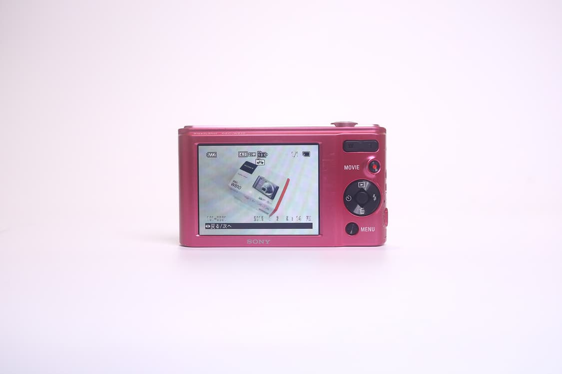 소니 사이버샷 W810 핑크 상품이미지7