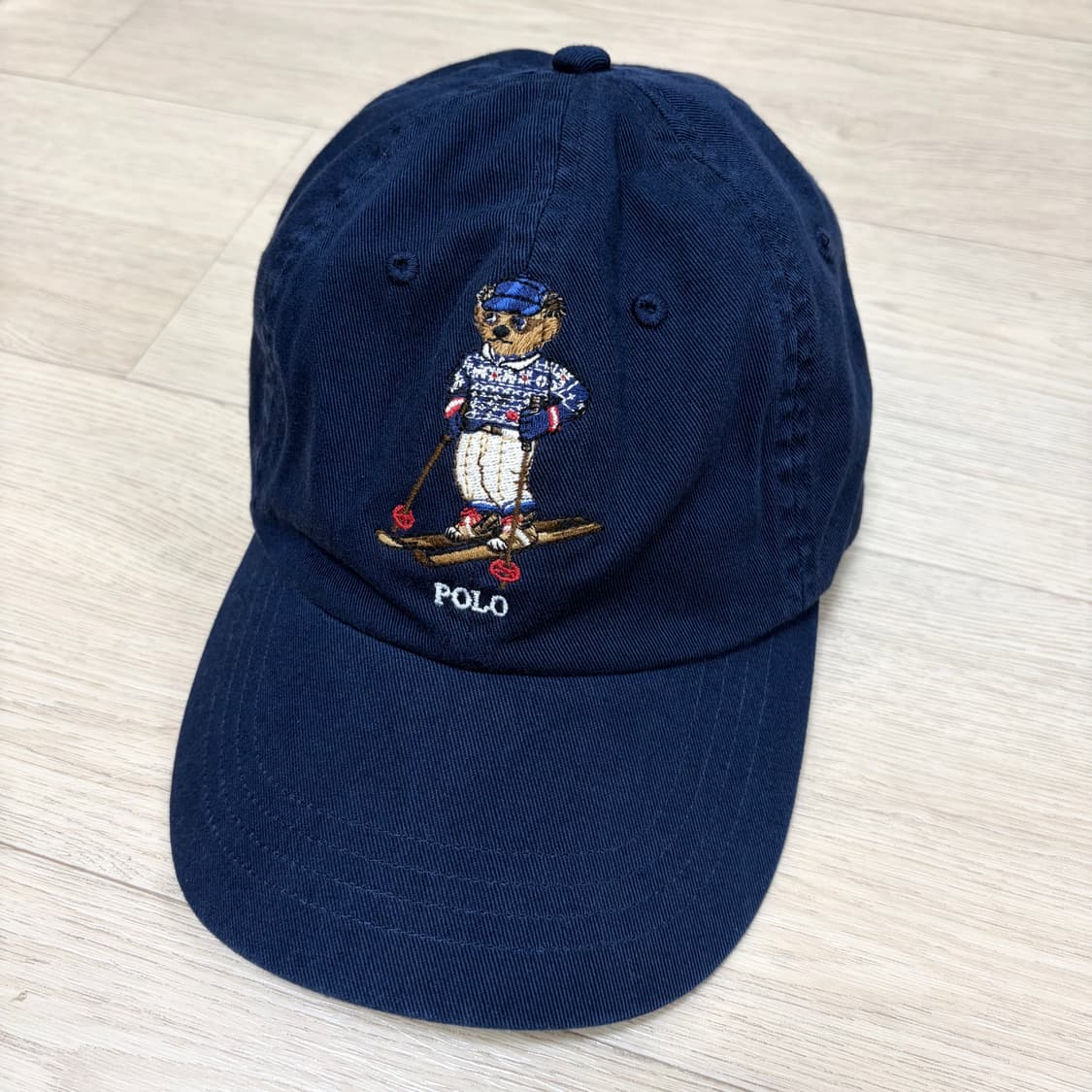 폴로 랄프로렌 스키 베어 볼캡 네이비 상품이미지1