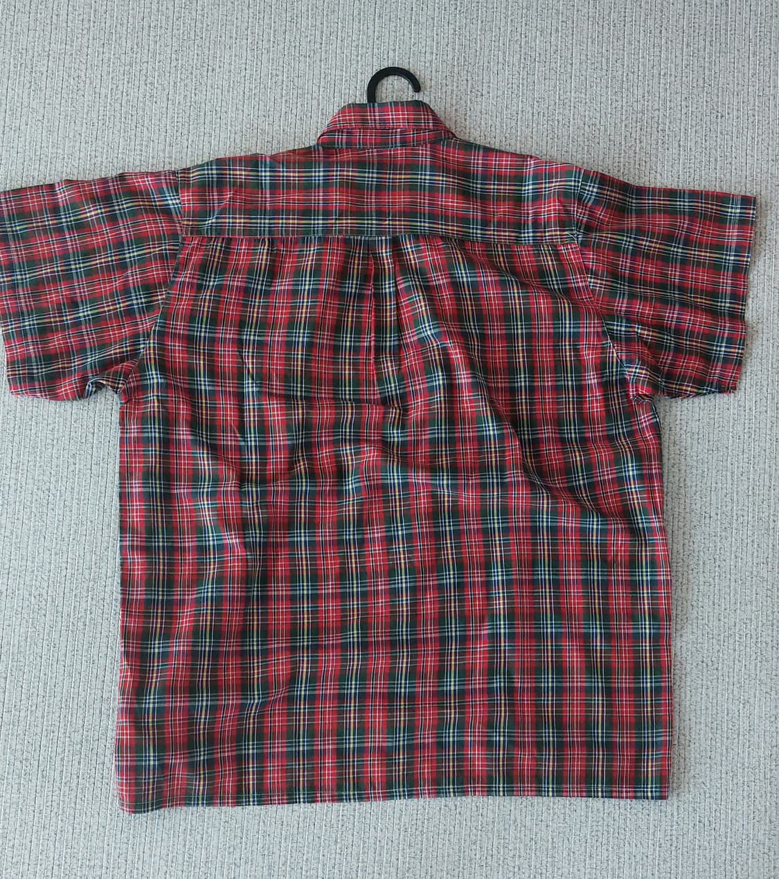 스투시 반팔 체크셔츠 상품이미지2