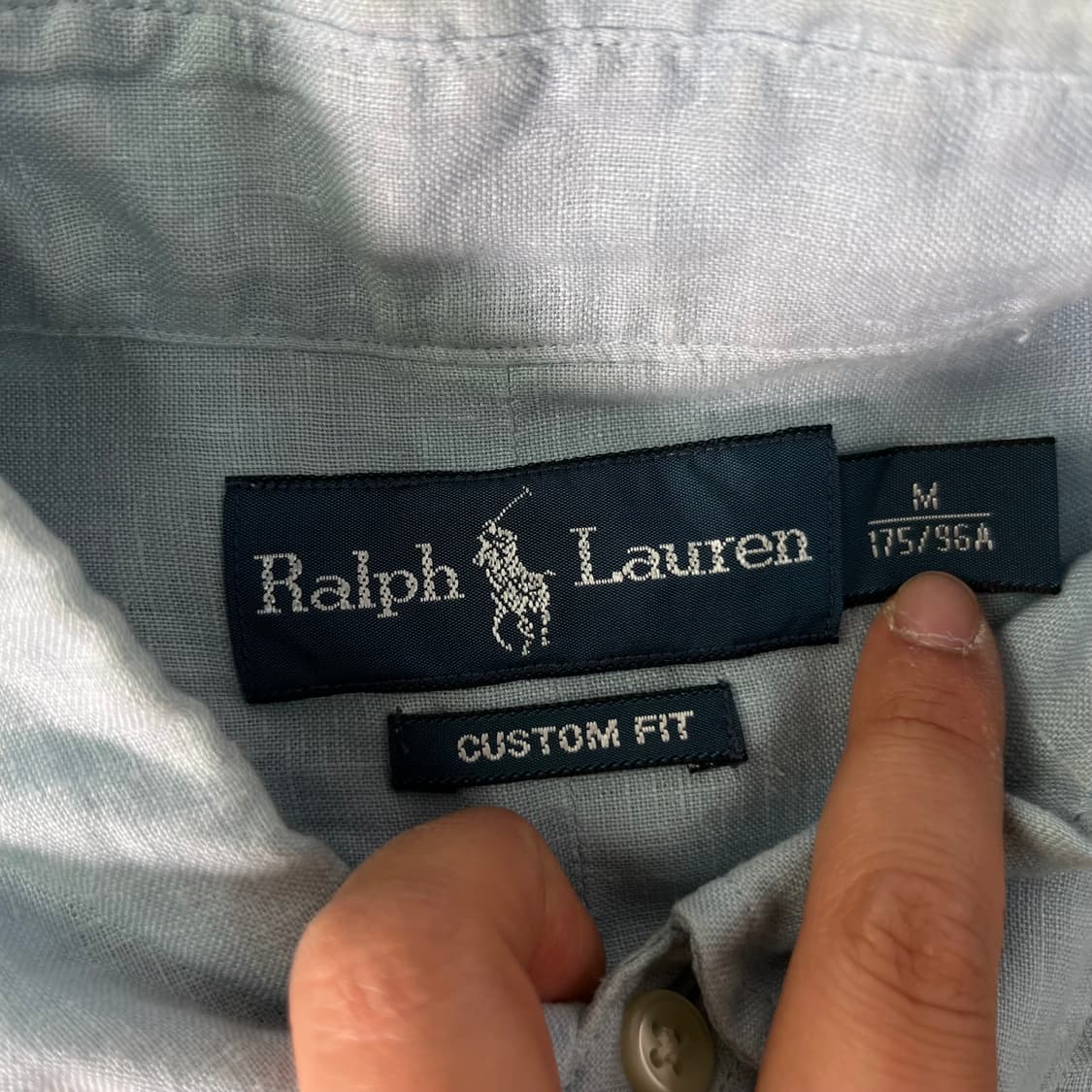 100 폴로랄프로렌 린넨 포켓 셔츠 상품이미지3