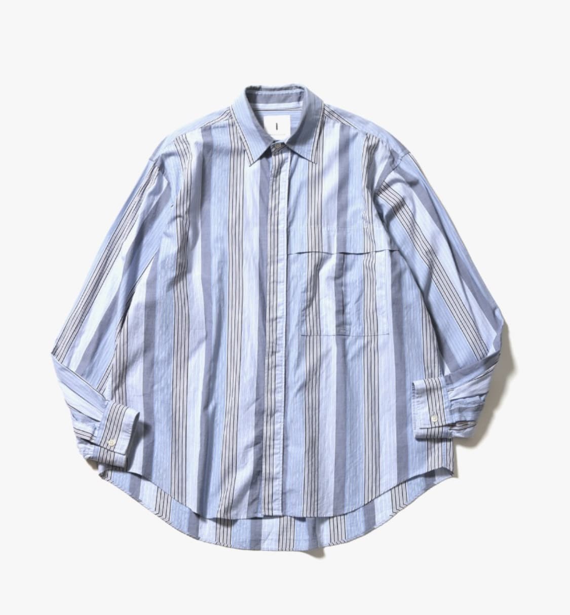 [3]1LDK Cotton stripe shirts 상품이미지1