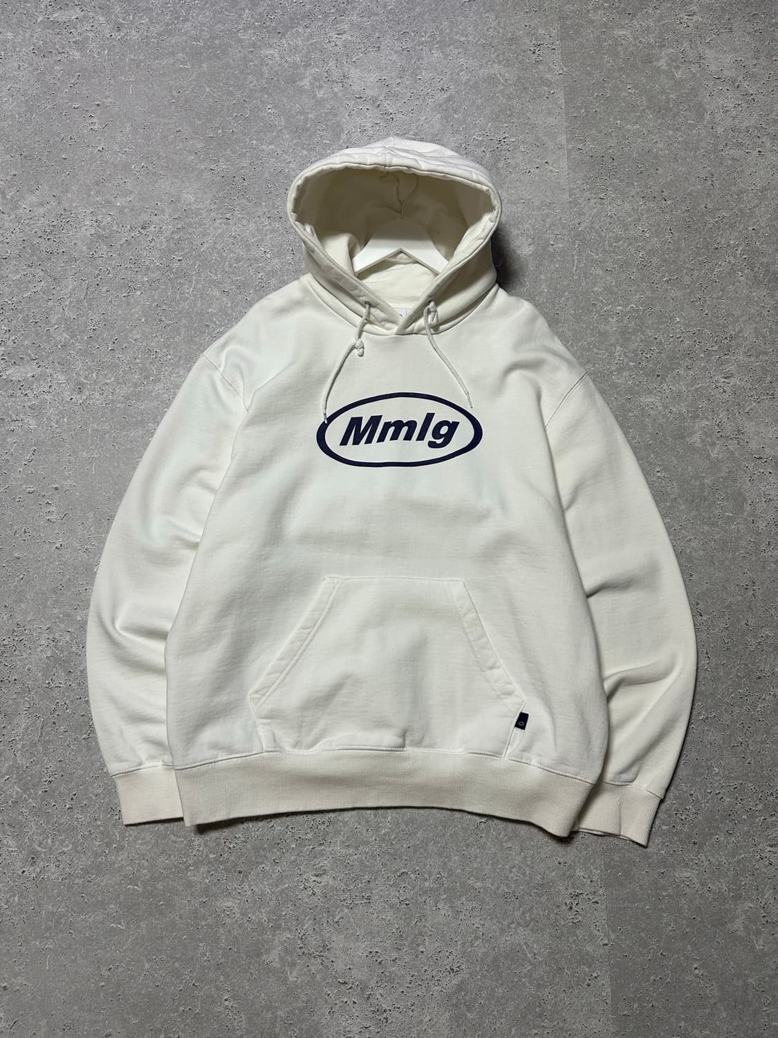 Mmlg 빅로고 화이트 후드티 상품이미지2