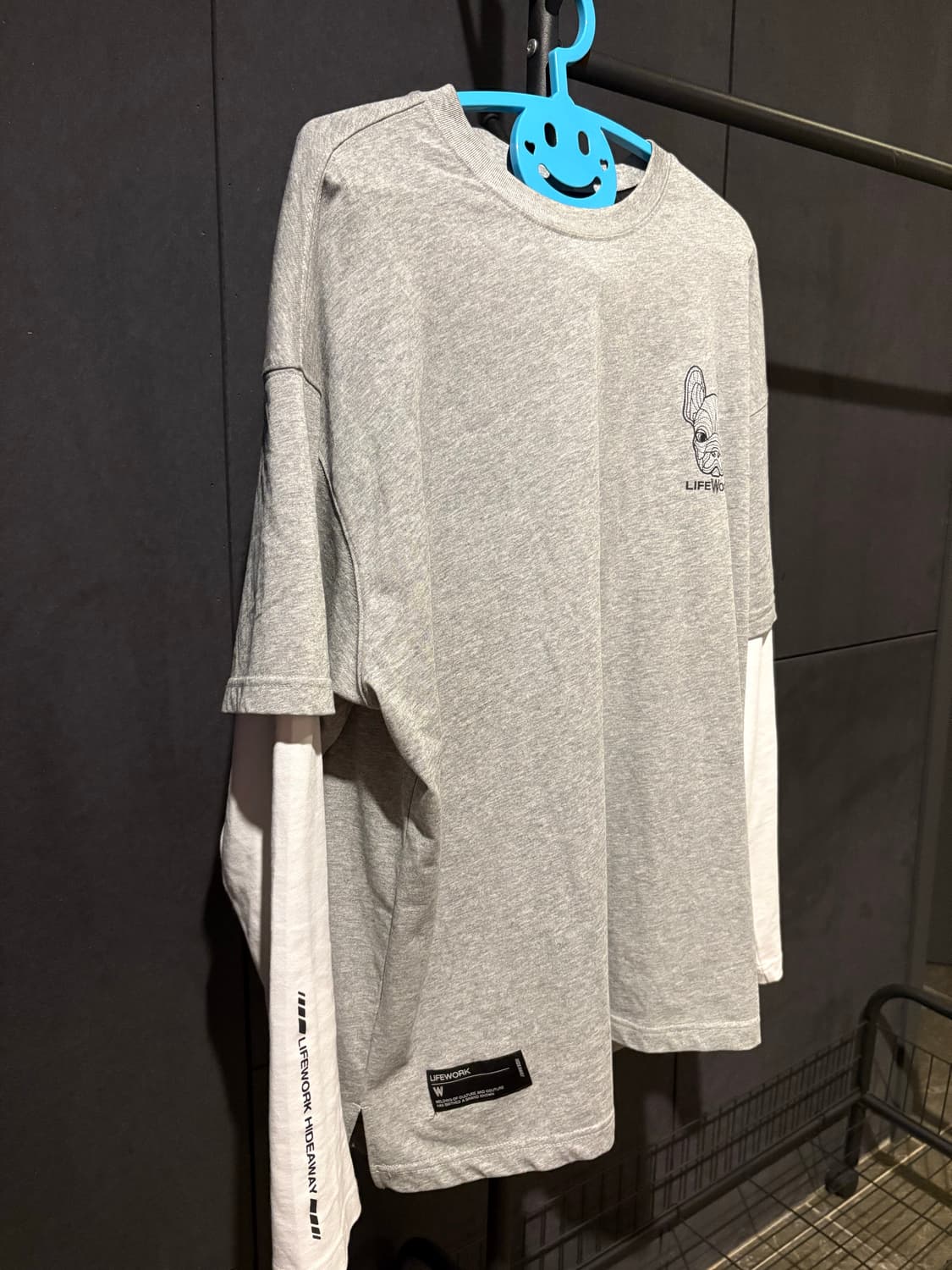 [중고/L] 라이프워크 남자 긴팔라운드티 상품이미지3