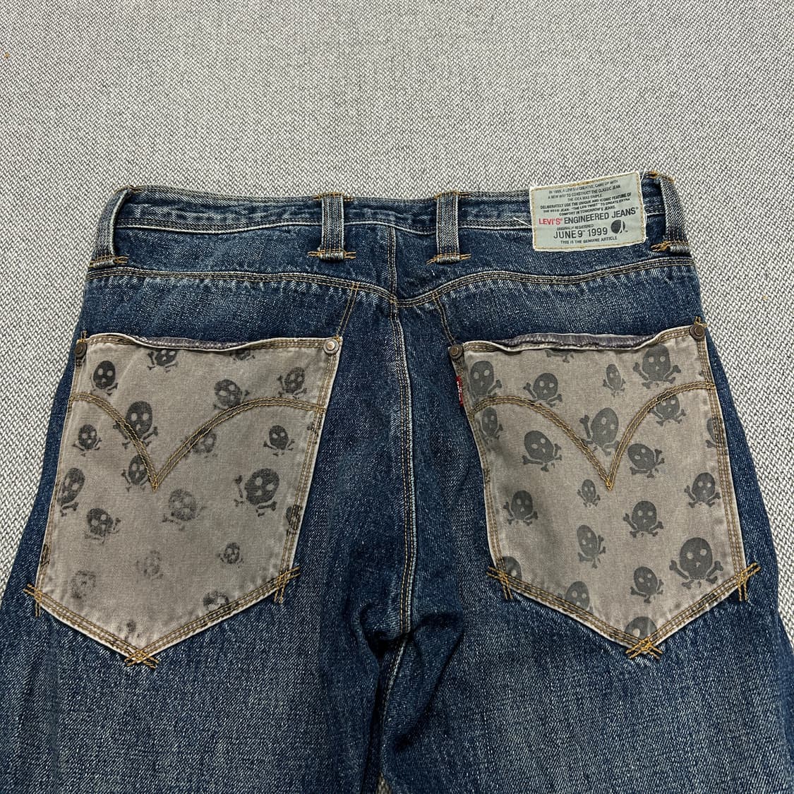 리바이스 스컬포켓 엔지니어드 데님팬츠(30) 상품이미지2