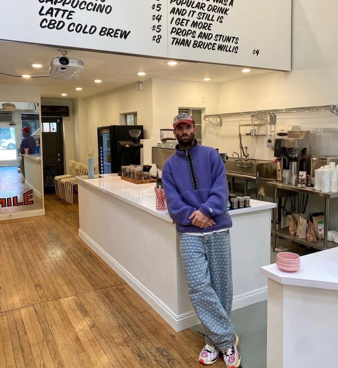 노스페이스 파플라벨 후리스 반집업 상품이미지8