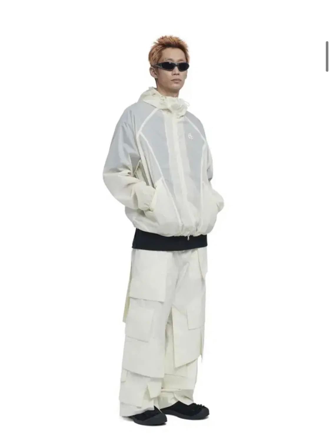 노매뉴얼 바람막이 TRANSLUCENT HOODED JACKET - SA 상품이미지1