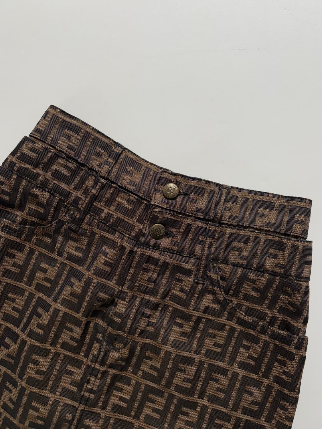 Fendi 펜디 FF 모노그램 미디 스커트  상품이미지3