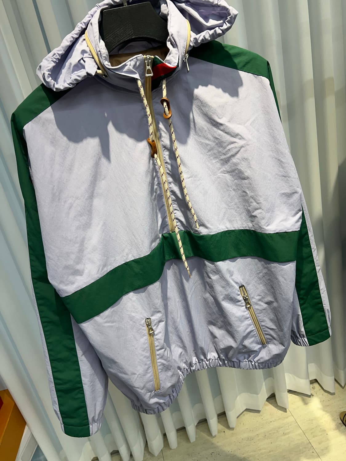 (48) 구찌 스트라이프 트랙 멀티컬러 아노락 트랙자켓  상품이미지2