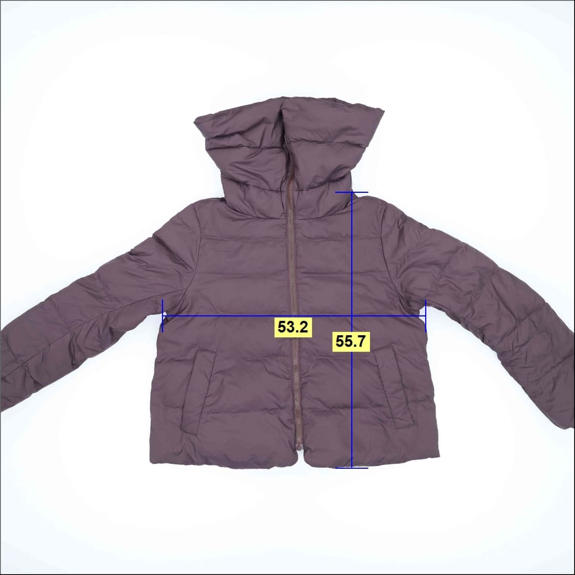 L 유니클로 여성 하이넥 다운패딩 0202H1 상품이미지6