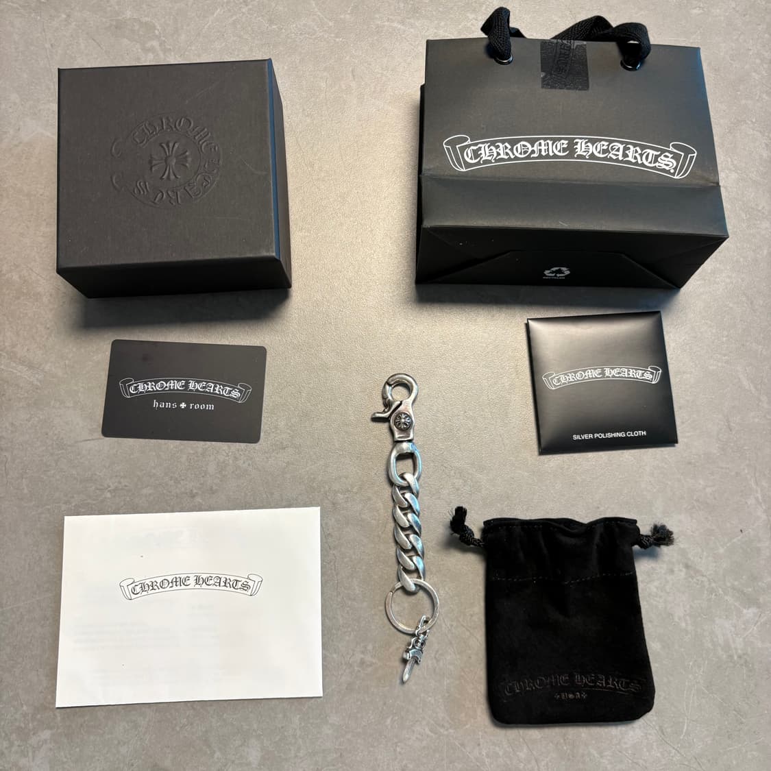 크롬하츠 클립 클래식 대거 참 롱 키링 상품이미지7