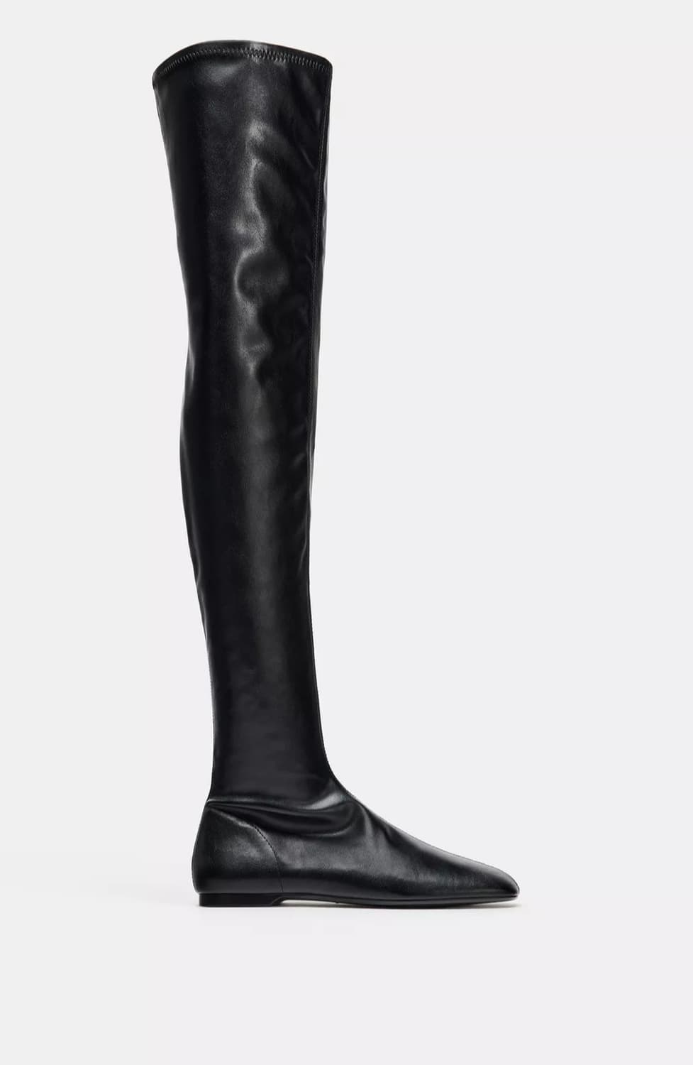 [37]자라 XL 싸이하이 부츠/블랙 상품이미지3